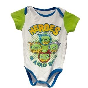 Nickelodeon Y2K 2016 TMNT onesie